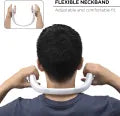 Neck Fan - Portable Neck Fan - 3 Speed Rechargeable Bladeless Neck Fan, Adjustable Personal Neck Fan For Women and Men Modern Design, Great Cooling Fan For Travel, Outdoors and Sports