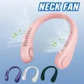 Neck Fan - Portable Neck Fan - 3 Speed Rechargeable Bladeless Neck Fan, Adjustable Personal Neck Fan For Women and Men Modern Design, Great Cooling Fan For Travel, Outdoors and Sports